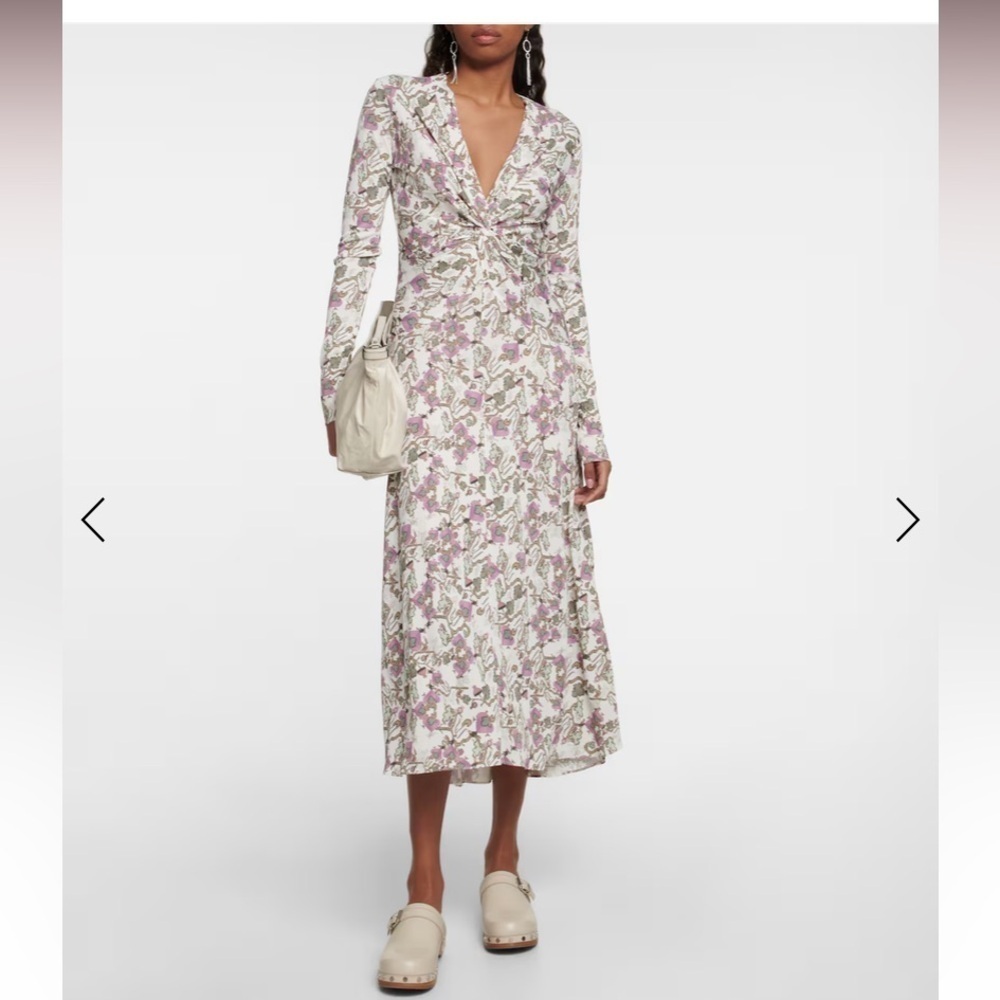 Isabel Marant Titya Clog in Chalk revolve leather boho designer fall luxury